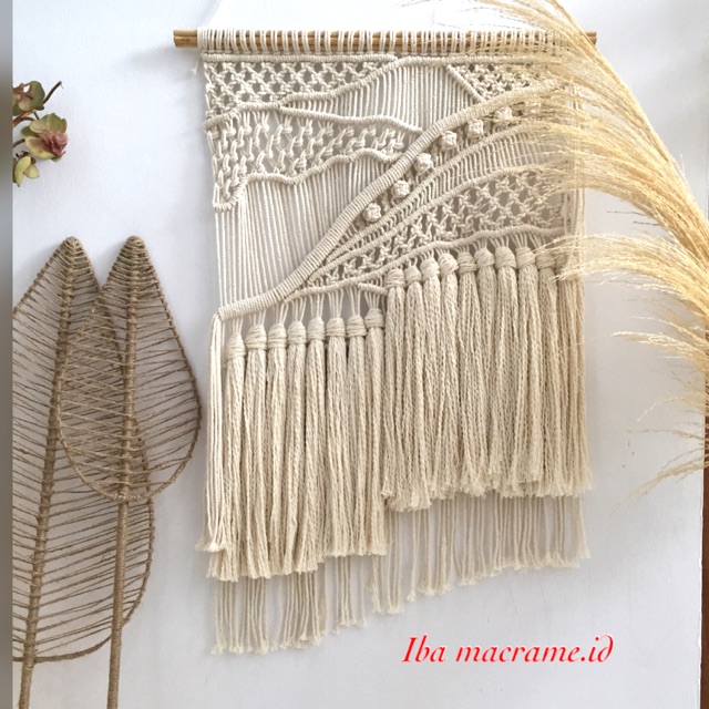  Macrame  tapestry wallhanging Shopee Indonesia
