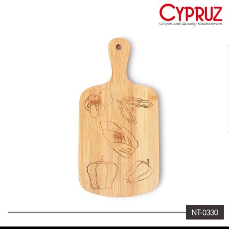 Cypruz NT0333 NT0330 Talenan Bambu 26cmX16cm Talenan Bambu