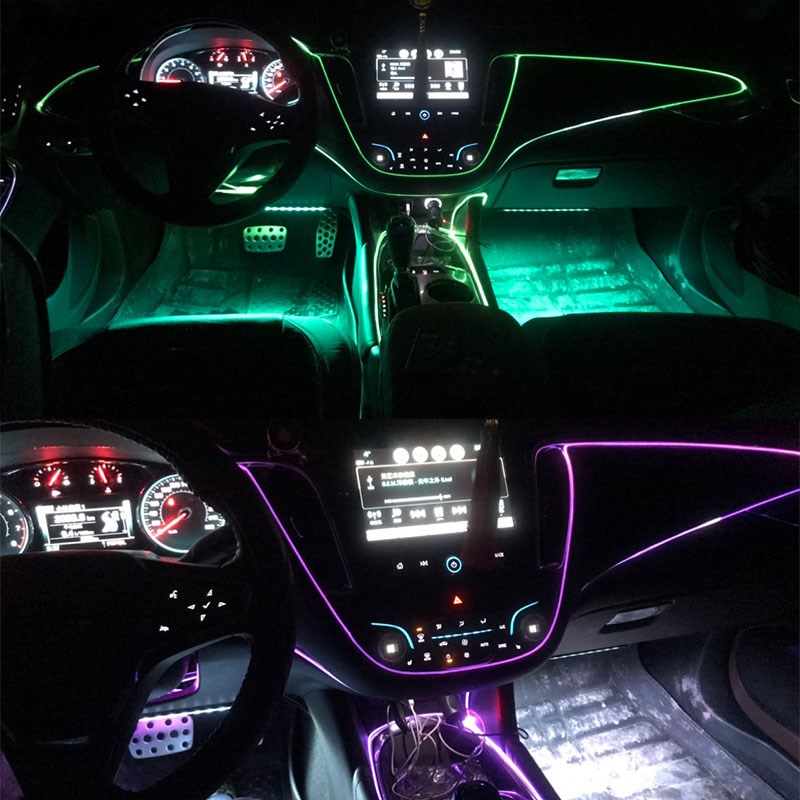 Lampu Strip led Untuk Dekorasi interior Mobil