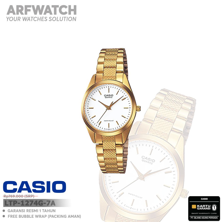 Casio General LTP-1274G-7A / LTP-1274G-7ADF Original