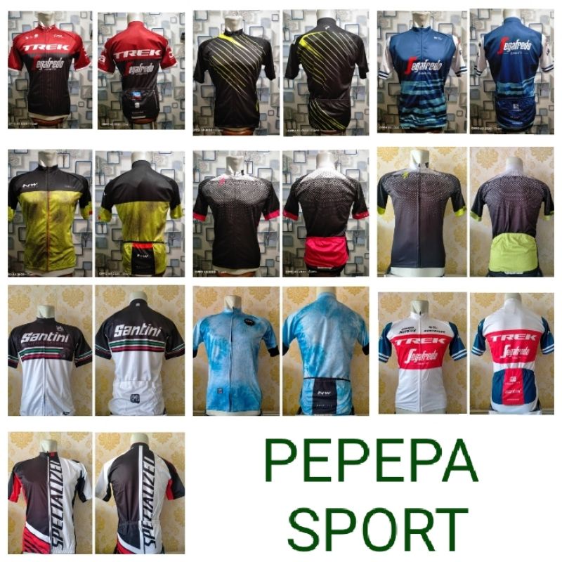 JERSEY SEPEDA ROADBIKE KETAT IMPORT GOWES POLYESTER