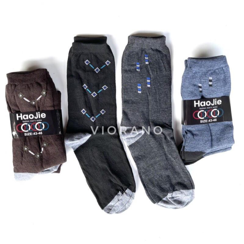 Kaos Kaki Cowok Diatas Mata Kaki Murah / Kaos Kaki Kerja Pria Motif Panjang Diatas Mata Kaki