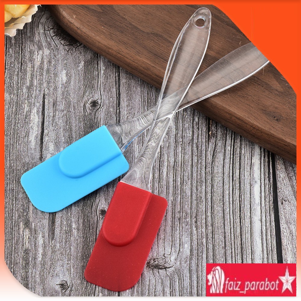 spatula polesan mentega dan kuas silicone