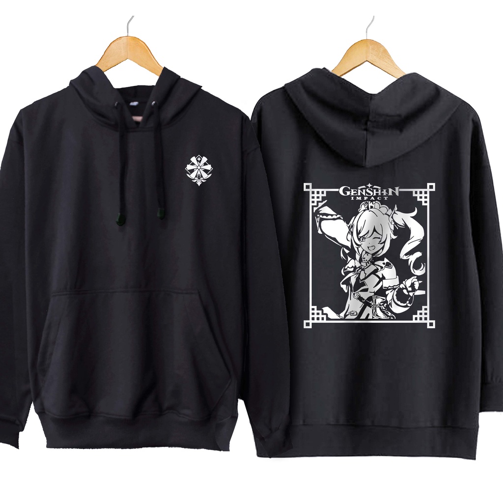 Jaket hoodie jumper japan game BARBARA mondstadt - GENSHIN IMPACT material cotton fleece