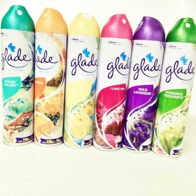 Glade spray 350ml (KHUSUS P.JAWA SAJA)