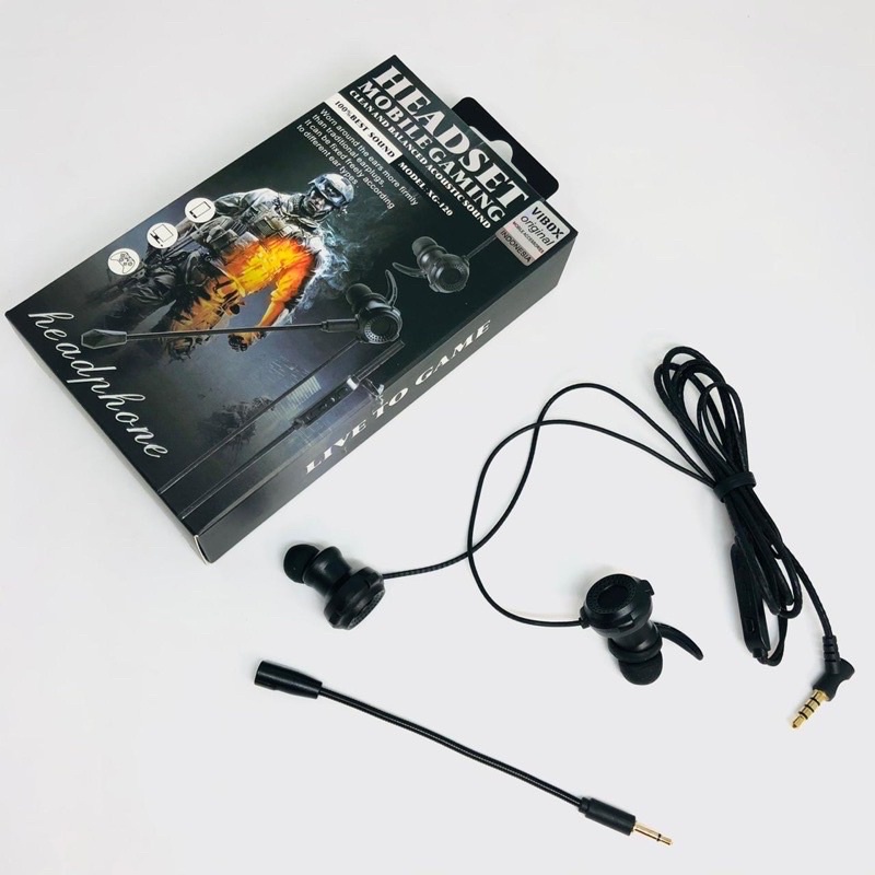 PROMO HEADSET GAMING XG120/XG121 BY VIBOX EARPHONE