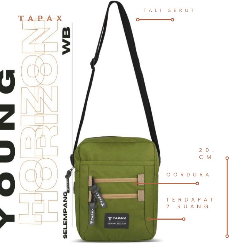 Tas Selempang Slingbag Unisex Trendy Yong Zetshop