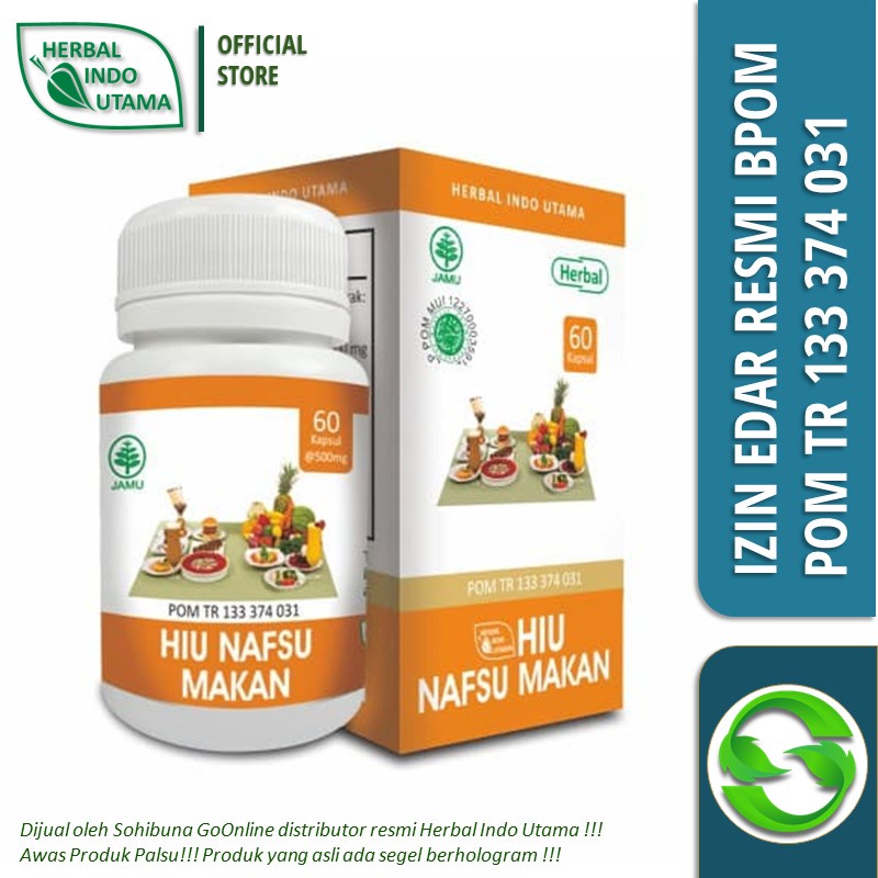 HIU Nafsu Makan, Obat Nafsu Makan