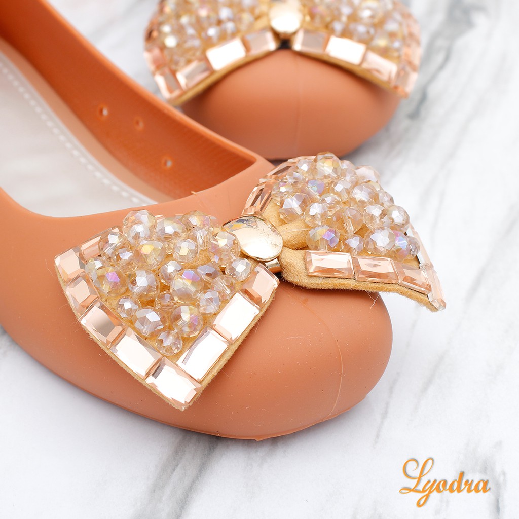 Yodra / Lyodra Brynlees Flat Jelly Shoes Import LDR207 Real Pict