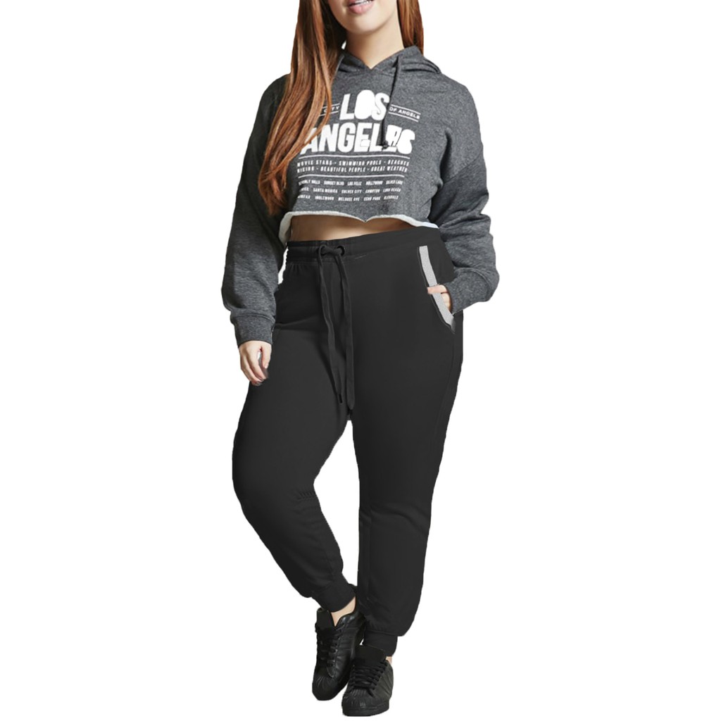 Celana Panjang Jogger Training Wanita BIG SIZE 4L - XSHOP MidianBig Women