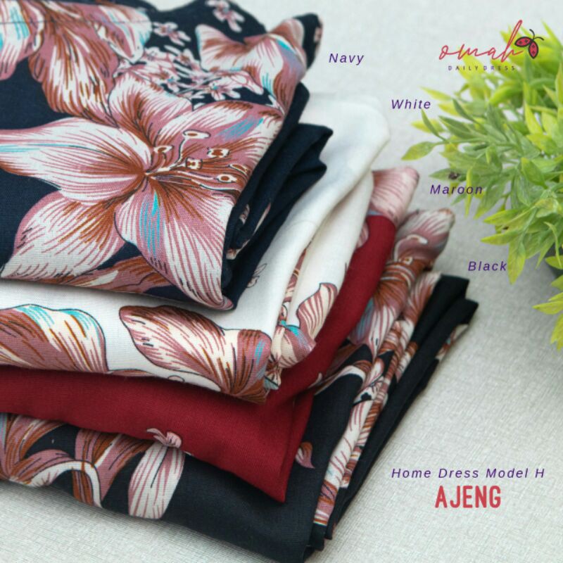 Homedress Ajeng / Daster Katun Rayon by Omah Daily Dress