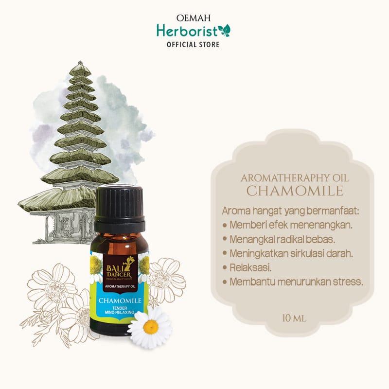 HERBORIST BALI DANCER PREMIUM BEAUTY RECIPE AROMATHERAPY OIL 10 ML