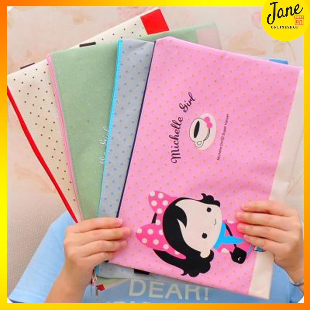 

Tempat Pensil A4 Michelle Girl Stationary Storage JCPF16