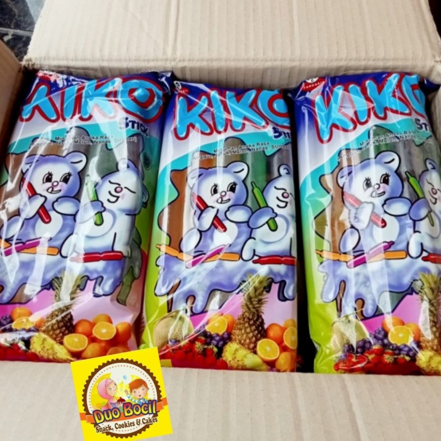 

Kiko Ice Stick Bag 10 Pcs - Duo Bocil Snack