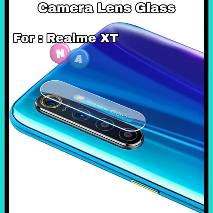 NA - Tempered Glass Kamera Realme XT - Pelindung Kamera Lensa Realme XT