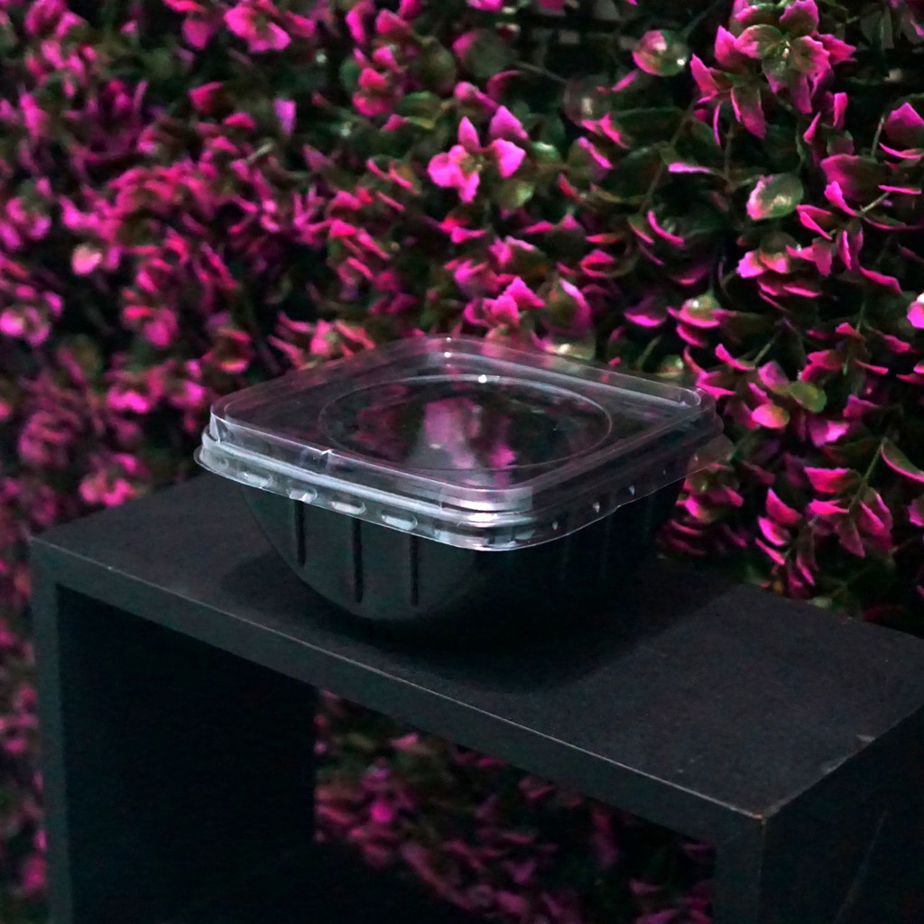 Mika Salad Hitam - Mangkok Salad Hitam Easypack - 400 ml