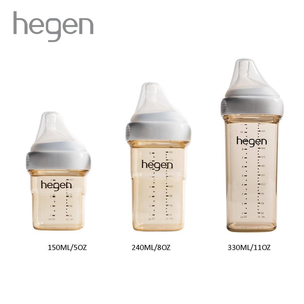 Hegen Feeding Bottle PPSU - Botol Susu Bayi Hegen All Varian 150ml - 240ml &amp; 330ml