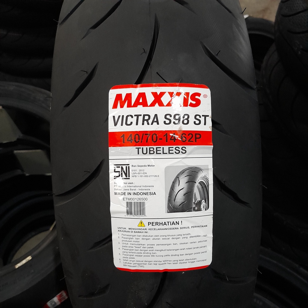 Ban motor matic Maxxis Victra 140 70 14 aerox tubeless