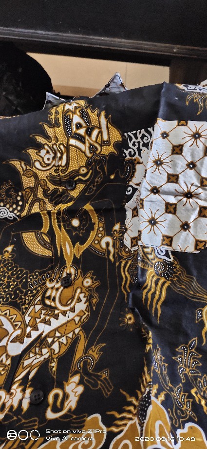 (bisa Bayar Di Tempat)batik Couple Keluarga Motif Wayang Arjuna