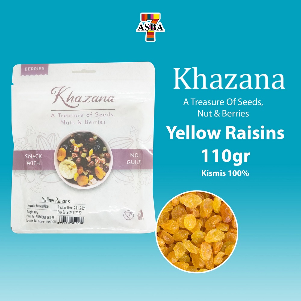 

Khazana Yellow Raisins 110gr