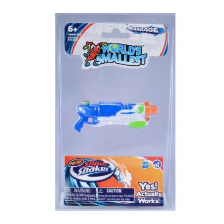 World's Smallest Super Soaker Nerf Barrage