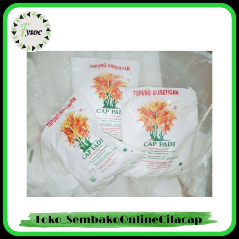 

TEPUNG GORENGAN CAP PADI 200GR