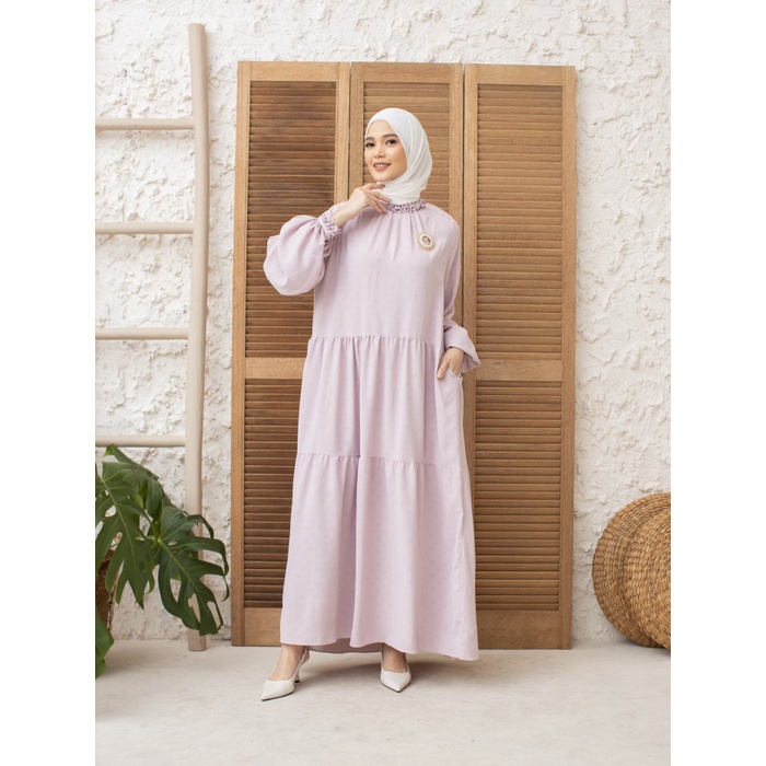 Sabrina Dress Lilac - Klamby Original