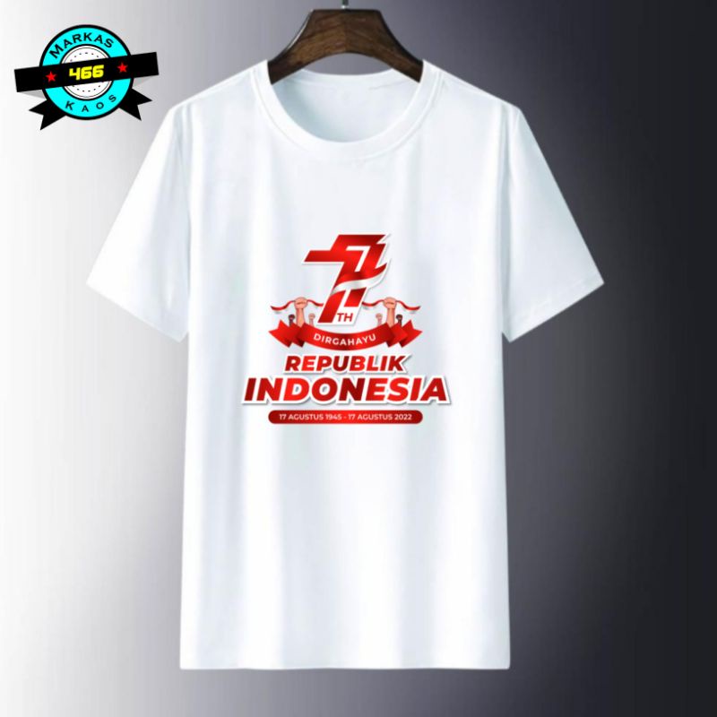 Jual Bisa Cod Kaos Distro Hut Ri Ke Tahun T Shirt Distro Murah Meriah Kaos Premium