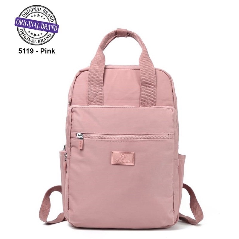 (Preloved) Tas Ransel Gudika 5119 - Pink