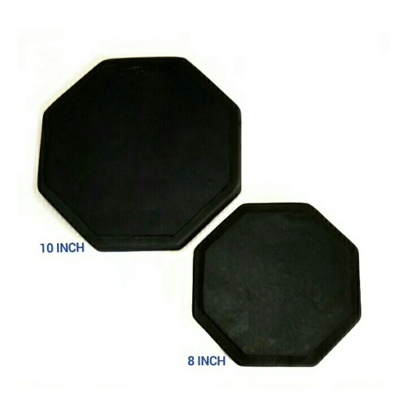 Drum pad 8 inch drumpad untuk latihan sticking drummer ukuran sedang 8 inch