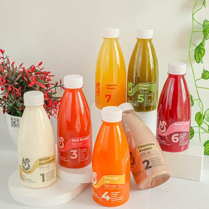 

Paket Detox Juice Cold Pressed Medium Super Intense Smoothiemama | Minuman