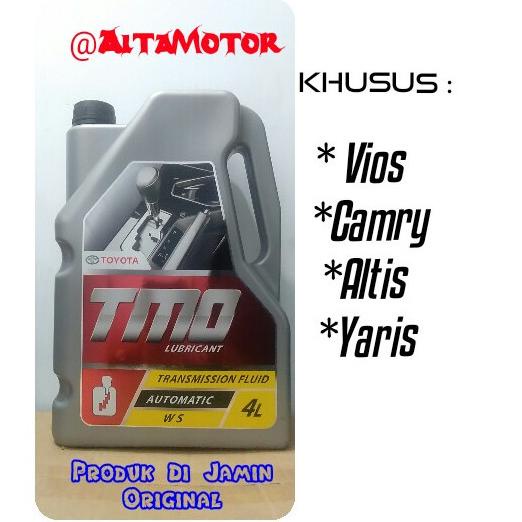 Oli Matic ATF Toyota TMO WS Yaris Vios Altis Camry Dijamin Asli altam07 Diminati Banget