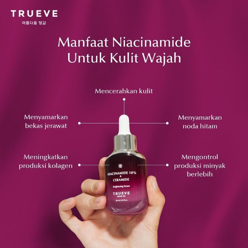 TRUEVE Vitamin C Niacinamide Galactomyces AHA BHA PHA Peeling Cica Acne Eye Gel Serum Actglo Drink