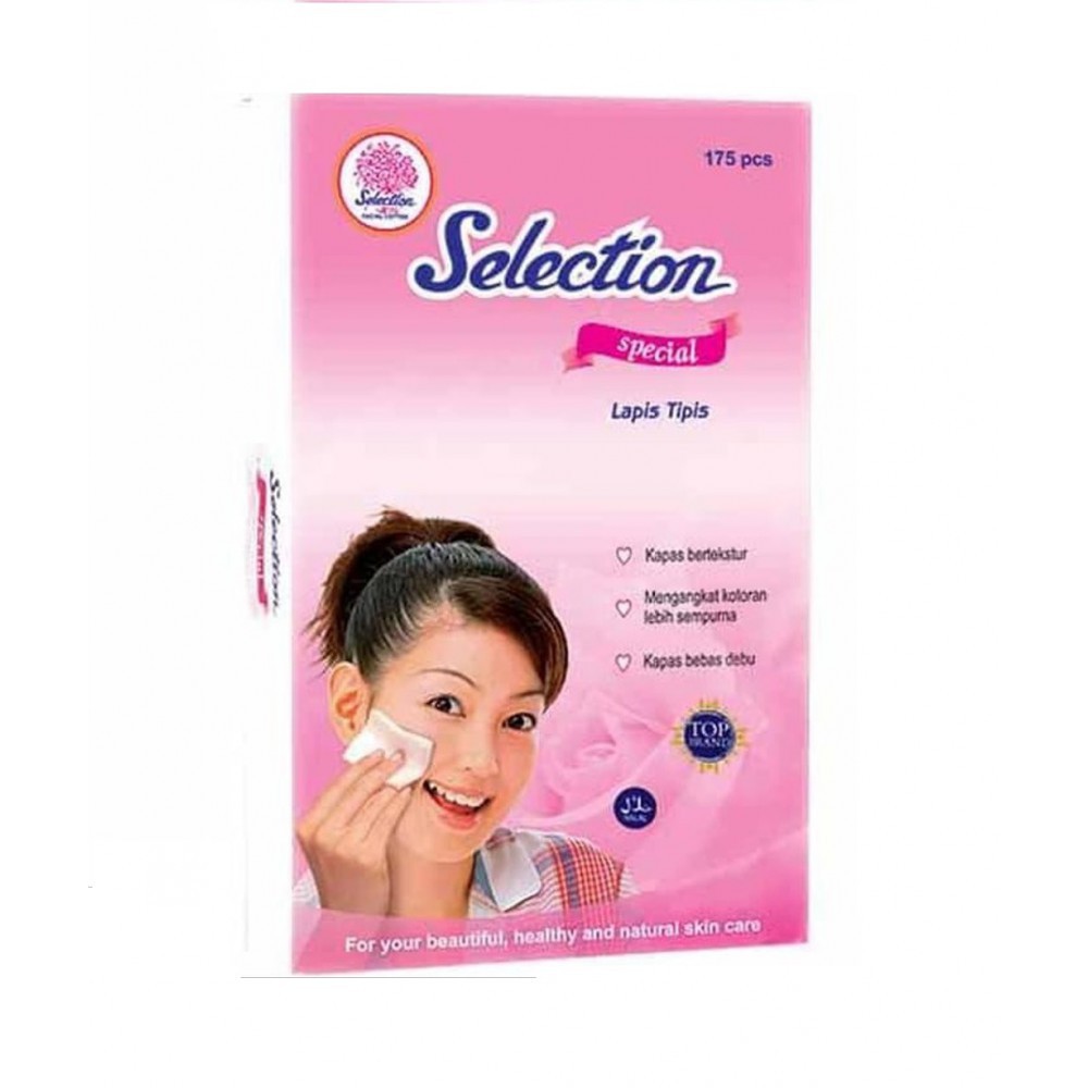 Selection Facial Cotton Special Kapas Tipis  - 175pcs