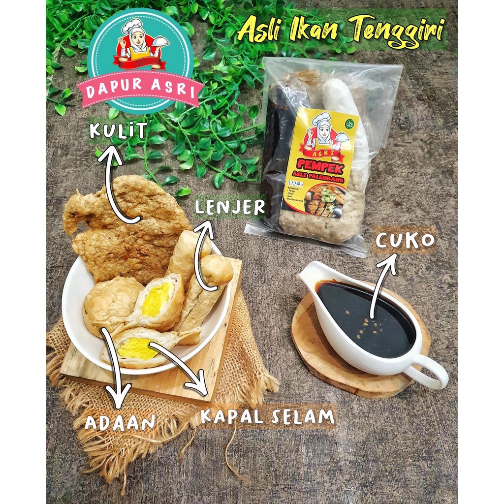 

ASRI PEMPEK IKAN TENGGIRI (ISI 4 PCS)