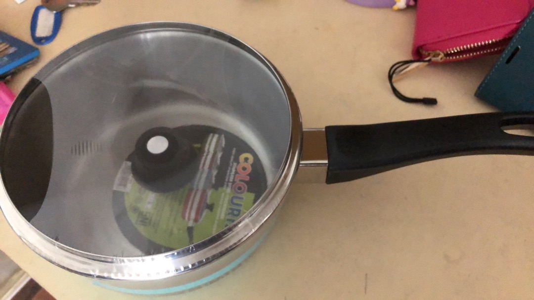 Panci Susu Saucepan Stainless 16 Cm Colouris Maspion