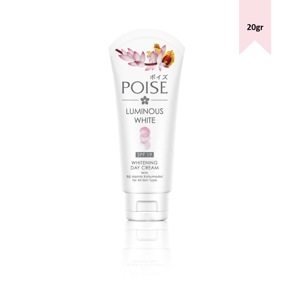 POISE WHITENING DAY CREAM LUMINOUS WHITE SPF19