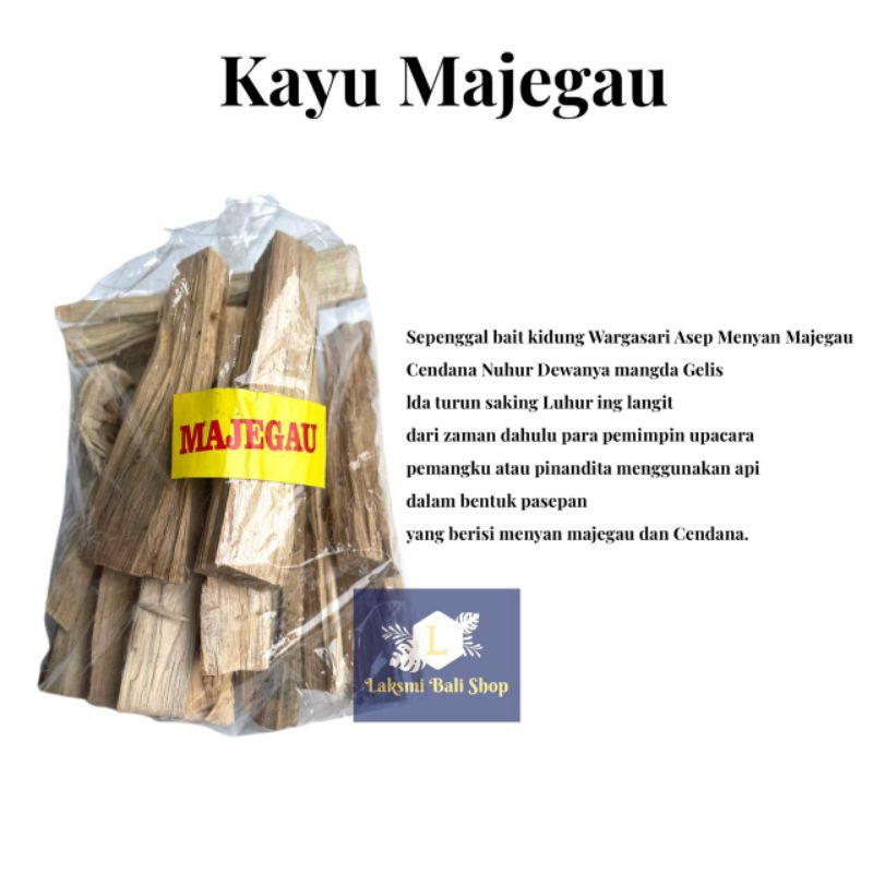 Kayu Pasepan Kayu Majegau 250gr