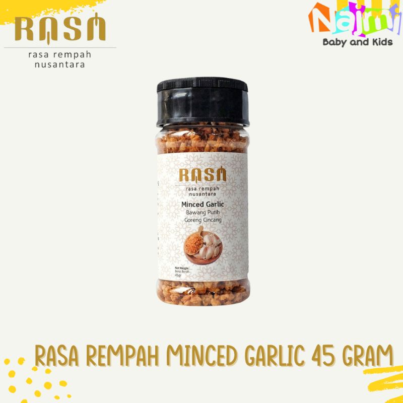 Rasa Rempah Nusantara Minced Garlic Bawang Putih Goreng Cincang 45gr