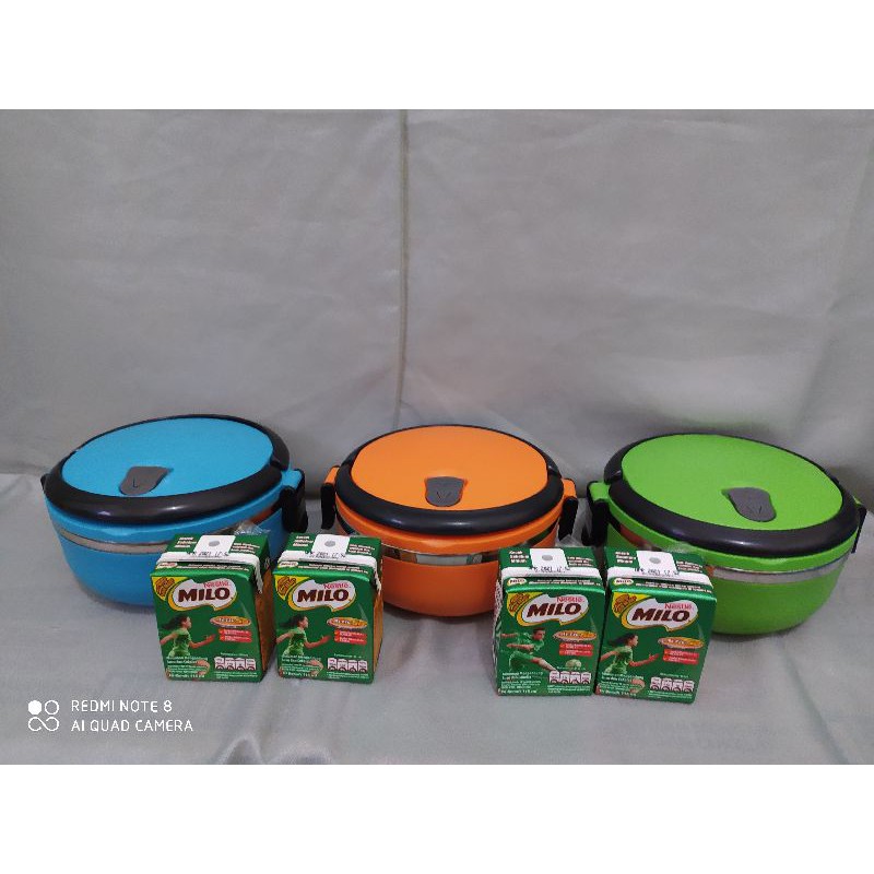 

MILO FREE LUNCH BOX STAINLESS