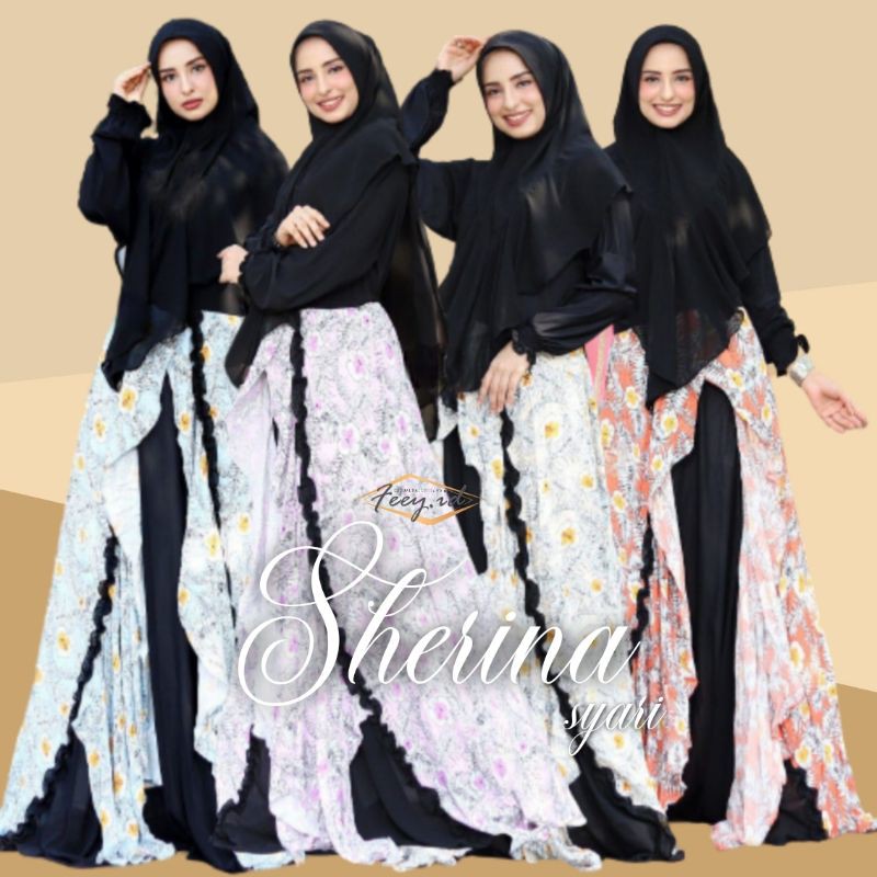 SHERINA SYARI BY FEEY.ID (gamis syari)