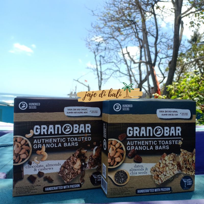 

GranoBAR cemilan sehat 1box isi 5pcs