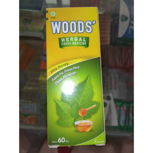 WOODS HERBAL OBAT BATUK SIRUP 60 ML SIRUP BATUK EKSTRAK MENIRAN