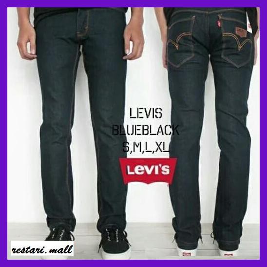 SNAEJAIRP- CELANA JEANS STANDAR PRIA ORI GARMEN BLUEBLACK BIG SIZE - HITAM GARMEN, 37 -ORIGINAL.