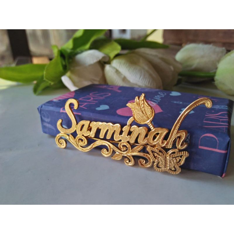 kalung monel anti karat || kalung monel nama || kalung monel huruf || bisa request