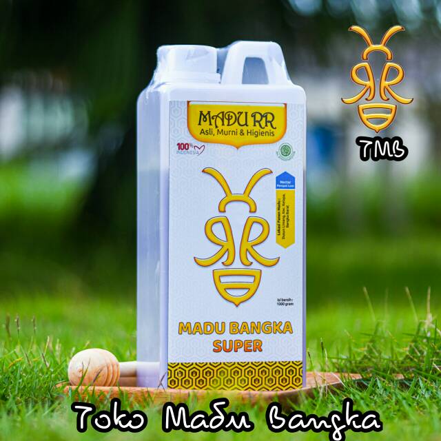 

MADU ORGANIK-RAW HONEY-MADU BANGKA SUPER 1000GR-MADU RR