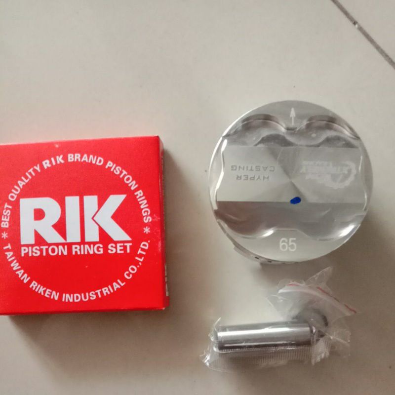 PISTON CASTING 57 60 62 63 65 68 JUPITER MX NEW OLD VIXION NVA NVL OLD R15V2 V1 XABRE NMAX AEROX R15VVA V3-Piston 65 FORGED