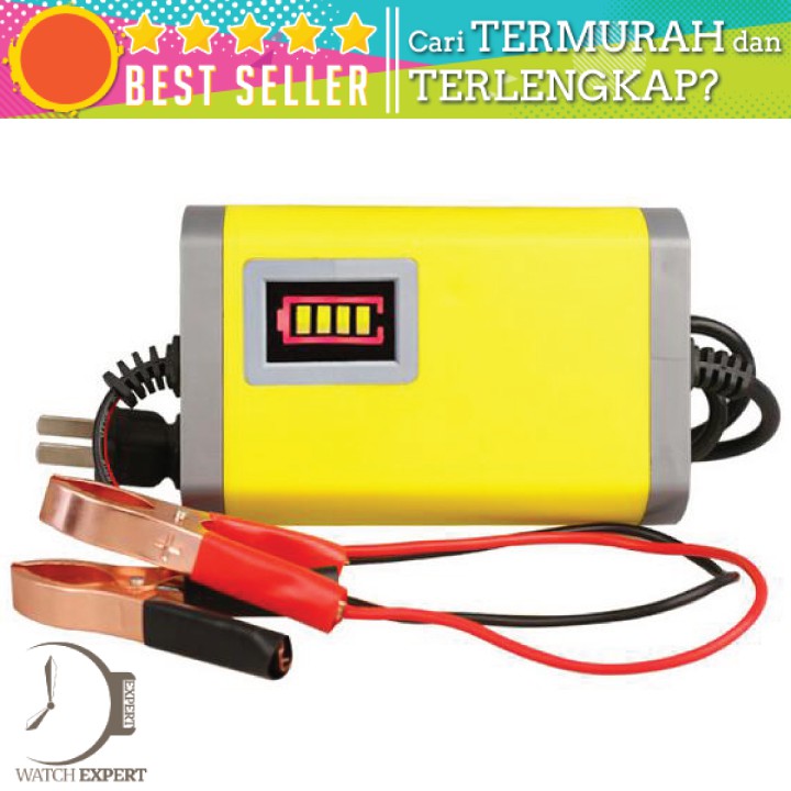 BISA COD Charger Aki Motor Lead Acid 12V 2A - OTOHEROES UD12