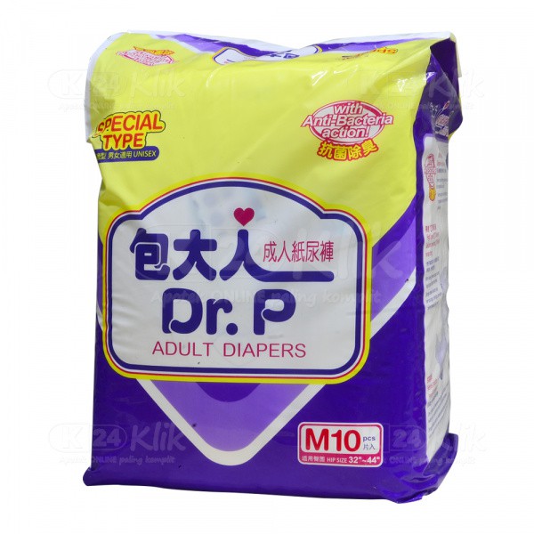 DR.P ADULT DIAPERS SPECIAL M10/L10
