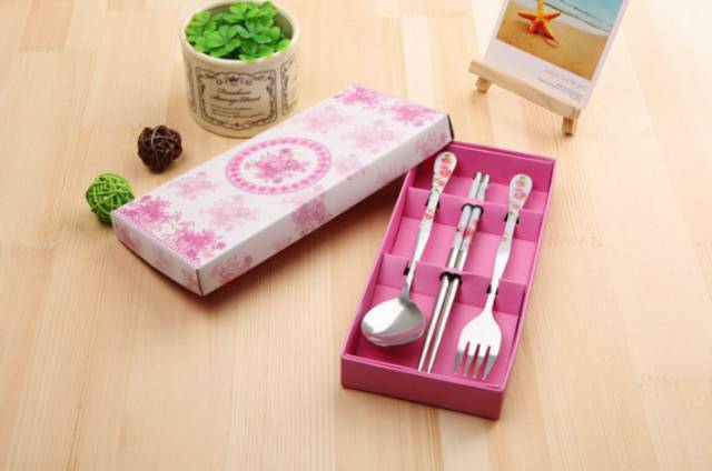 UNNISO  - Sendok Garpu Sumpit Set / Alat Makan Set Travel Portable